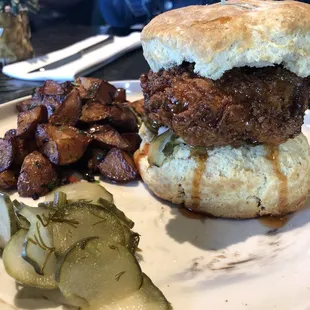 Hot Chicken Sandwich