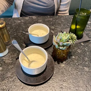 Champagne Potato Soup
