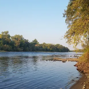 You can get pretty close to the water in a lot of spots