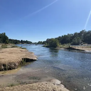 A spot towards the end of the route, called mud island!