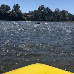Beautiful day on the river
