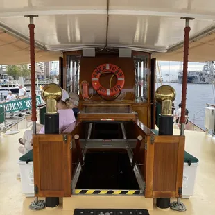 Entrance to downstairs bar/store