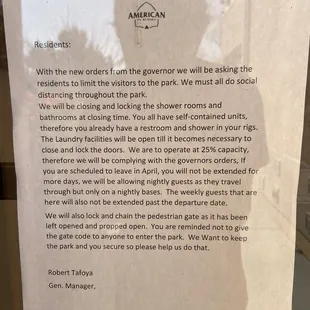 What they put on there door are lies