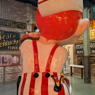 Back of Original Bob's Big Boy Sign