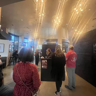 Waiting area/ host stand