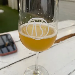 Oak aged saison