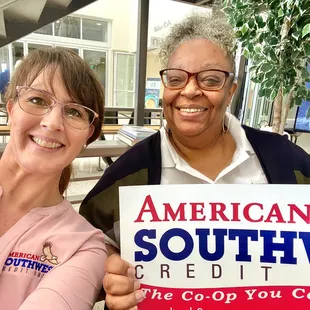 Sammi and Kristin at the Innovations in Education Conference, hosted by Jacqui Clay, superintendent of Cochise County Schools.