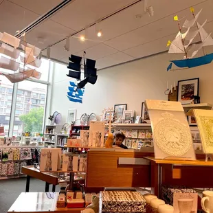 Gift shop - lots of cool items - many from Sweden