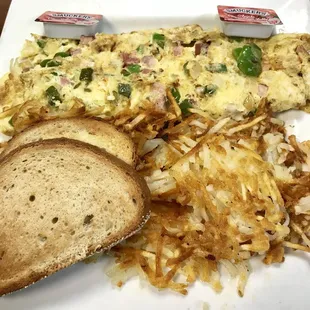 Western omelette.