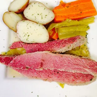 Jiggs dinner is served through out the week every year!!!