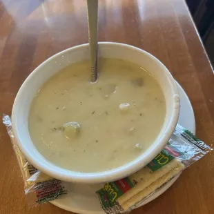 Clam chowder