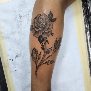 It is a photo of the tattoo I got at American Tattoo Society. This peice was done by a tattooist called Danny.