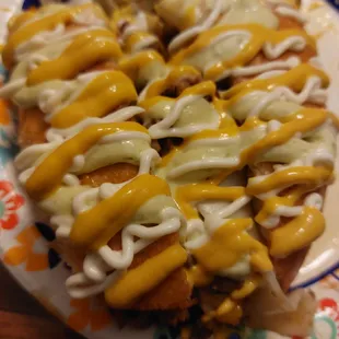Our Philly cheese steak we call &quot;THE BALBOA !&quot; Topped with mayo mustard and our famous pesto sauce!