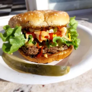 THE DANGERZONE BURGER