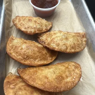 Duck and Bacon Wontons