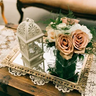 They provided all but the flowers