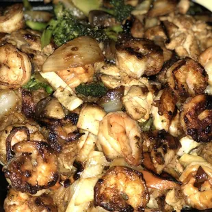 Combo Hibachi chicken and shrimp