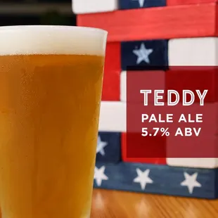 a tall glass of beer