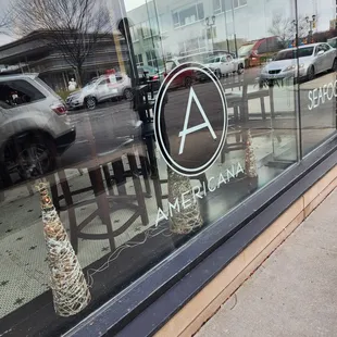 a view of the outside of a restaurant