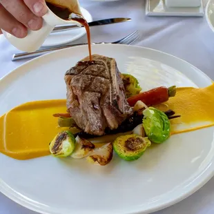steak, food