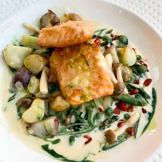 Pan Seared King Salmon