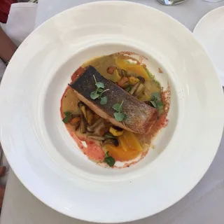 Pan Roasted King Salmon Lunch