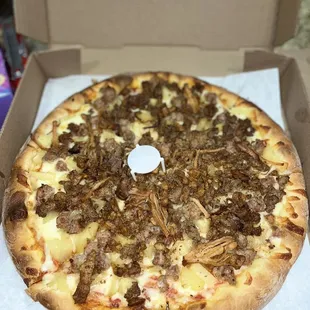 18. Zacatecas Special Pizza medium 14" $23.99