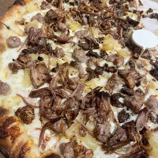 18. Zacatecas Special Pizza, dug in before could snap a picture.