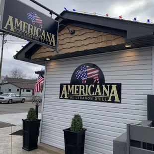 the exterior of the restaurant