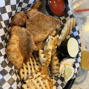Blue Gill dinner