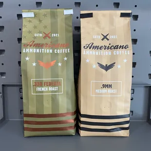 Our coffee bags to go!