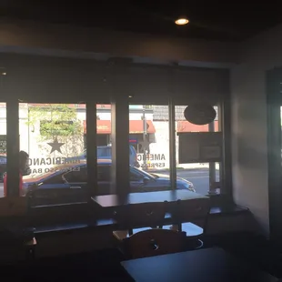 inside the cafe