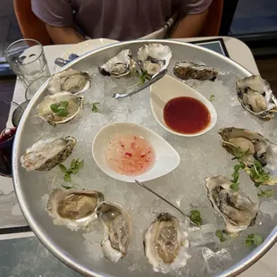 East and West Coast Oysters