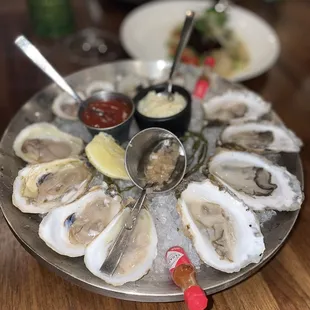 East Coast Oysters. $4/oyster. Got 4 of each kind. 8/10