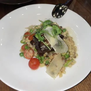 BRAISED WAGYU BEEF CHEEKS - what a delightful plate. The beef cheek was cooked so perfectly, I wish i had ordered it as my main too.