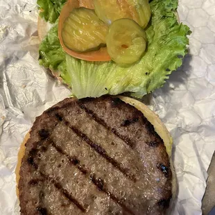 Hamburger .... Asked for no onions