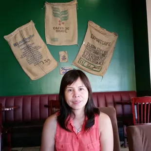 Nice to enjoy coffee .