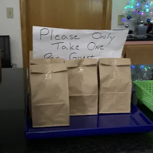 Your breakfast is being monitored by front desk.  No more donuts for you!