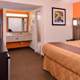 One Queen Bed