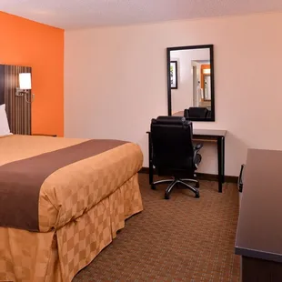 One Queen Bed