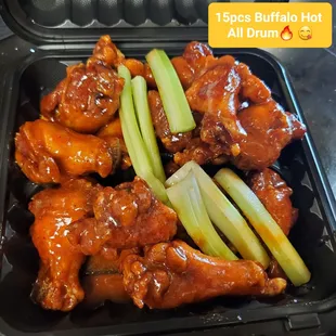 15pcs Buffalo Hot Wings