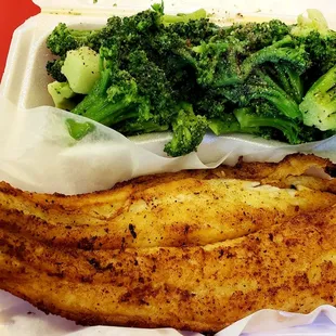 5-24-2018 Cajun Catfish &amp; Veggies !!