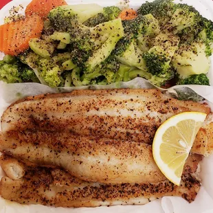 food, grilled fish, fish, seafood, grilled seafood