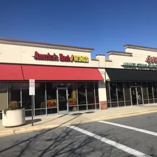 America's Best Wings in Freestate Shopping Center next to Sakura.