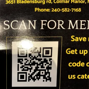 a qr code for men