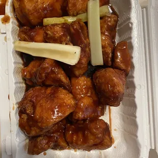 Honey Barbecue Boneless Wings