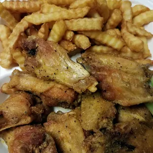 Lemon pepper wings combo