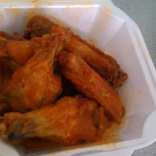 5-pc mild wings---savory!