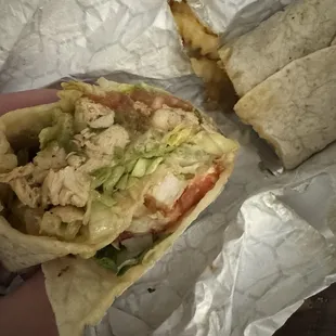 Chicken shawarma
