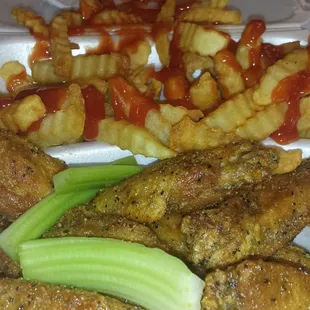 10 piece wing combo, with drink $10.00! Honey garlic